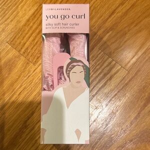 Lemon Lavender Pink Silky Soft Hair Curler